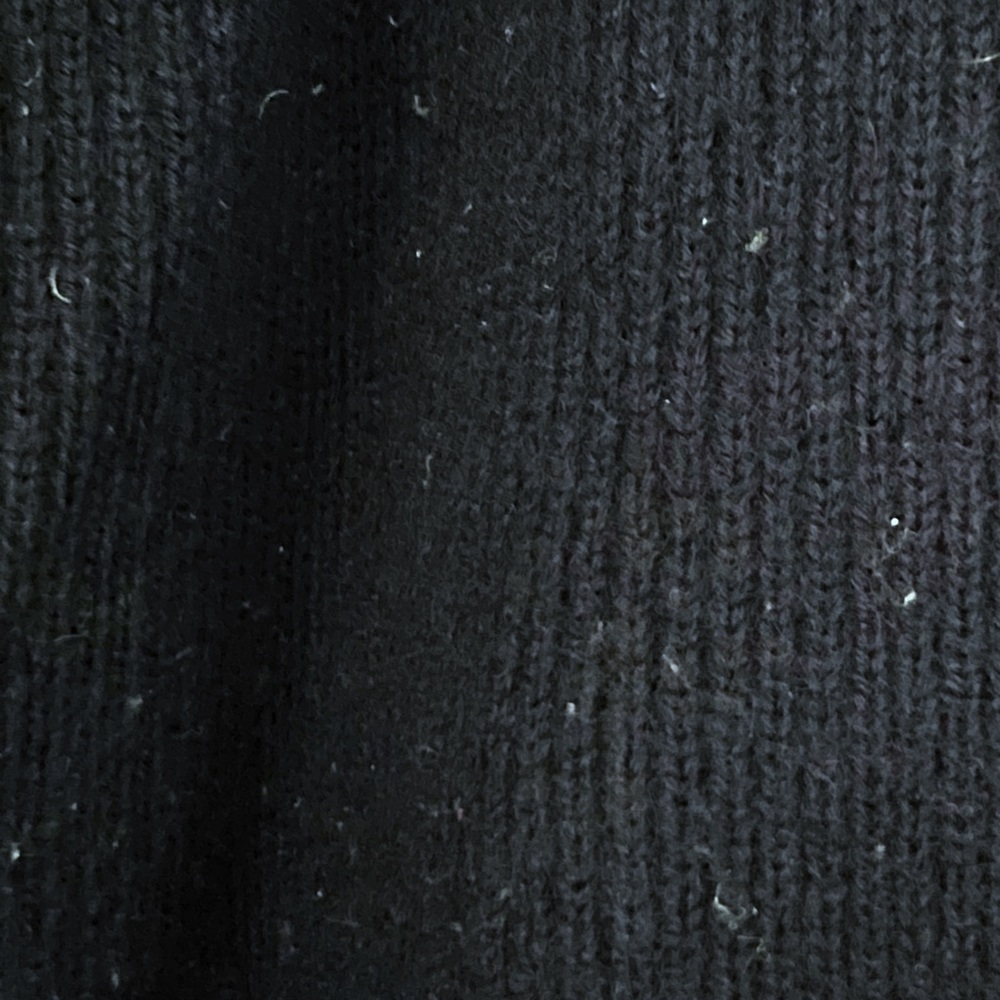 Woolmark 100% Wool Navy Blue Button Cardigan Sweater Crest Sailor Vintage France - Picture 9 of 14
